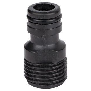 Адаптер для конектора 1/2" із зовнішнім різьбленням 1/2" (ABS) GRAD (5016355) 5016355 фото