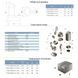 Насос канализационный 0.55кВт Hmax 12м Qmax 242л/мин (нерж) AQUATICA (773421) 773421 фото 2