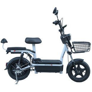 Велосипед з електродвигуном SPARK CITY 14" 48V/500W/20Ah Чорний 227058 фото