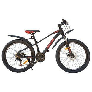 Велосипед SPARK DELIGHT (колеса - 24", алюмінієва рама - 12") чорний (м) 218768 фото
