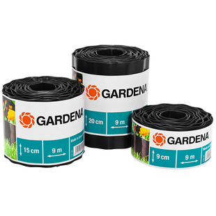 Бордюр садовий Gardena 9 м х 20 см коричневий 00534-20.000 фото