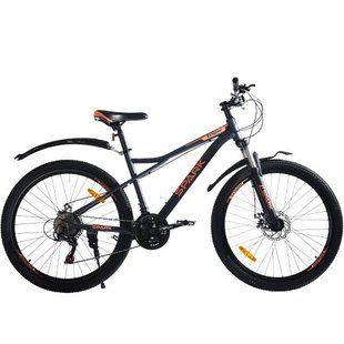 Велосипед SPARK ECLIPSE (колеса &ndash; 26", сталева рама &ndash; 15") чорний 239236 фото