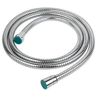 Шланг для душу 1/2" SS хромований з підшипником 175см AQUATICA XB-8176 (9792022) 9792022 фото