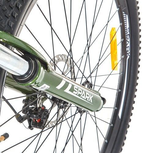 Велосипед SPARK TRACKER (колеса - 26", алюминиевая рама - 17") жемчужный милитари зеленый 197985 фото