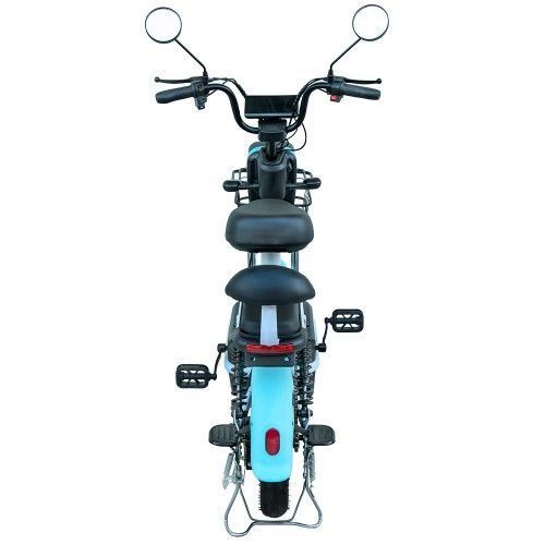 Велосипед з електродвигуном SPARK CITY 14&raquo; 48V/500W/20Ah Блакитний 227060 фото