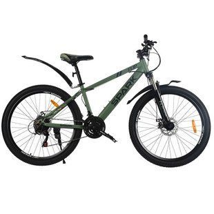 Велосипед SPARK FLIP (колеса &ndash; 26", сталева рама &ndash; 15") мятно-сірий 239228 фото