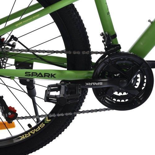 Велосипед SPARK EMBER (колеса - 26", стальная рама - 15") салатовый 239240 фото