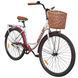 Велосипед SPARK CITY LIMU (колеса - 28", сталева рама - 18") з кошиком Білий 205316 фото 2