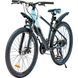Велосипед SPARK DELIGHT (колеса - 26", алюмінієва рама - 15") чорний з блакитним (м) 218771 фото 4