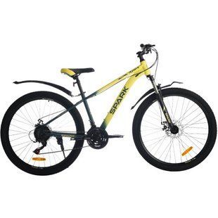 Велосипед SPARK APEX (колеса - 27,5", стальная рама - 15") желтый с зеленым 239245 фото