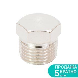 Заглушка із зовнішнім різьбовим з'єднанням MT 1/2" SIGMA (7025831) 7025831 фото