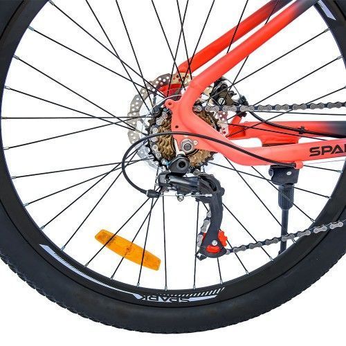 Велосипед SPARK DELIGHT (колеса - 26", алюмінієва рама - 15") темно-синій з помаранчевим 218772 фото