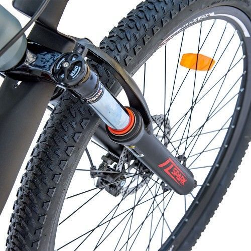 Велосипед SPARK DELIGHT (колеса - 26", алюмінієва рама - 15") темно-синій з помаранчевим 218772 фото