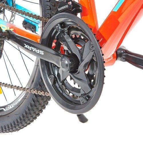 Велосипед SPARK TRACKER (колеса - 26", алюминиевая рама - 17") неоновый алый красный 197987 фото