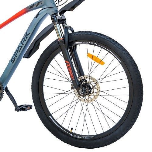 Велосипед SPARK DELIGHT (колеса - 26", алюмінієва рама - 15") темно-синій з помаранчевим 218772 фото