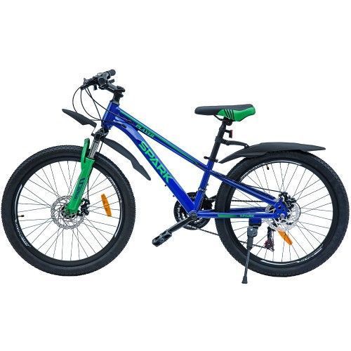 Велосипед SPARK PLAYER (колеса - 24", сталева рама - 11") синій 222981 фото