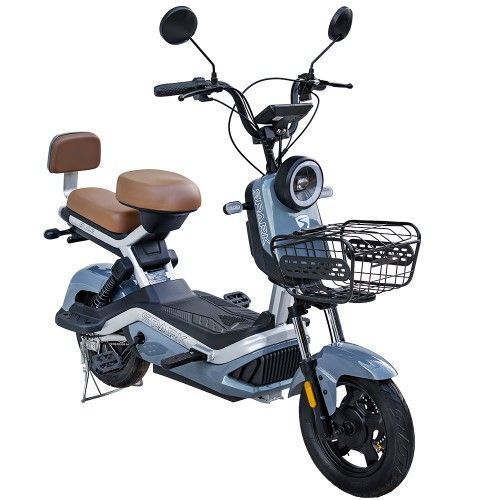 Велосипед з електродвигуном SPARK GLIDE 14" 60V/500W/20Ah Зелена шавлія 227064 фото