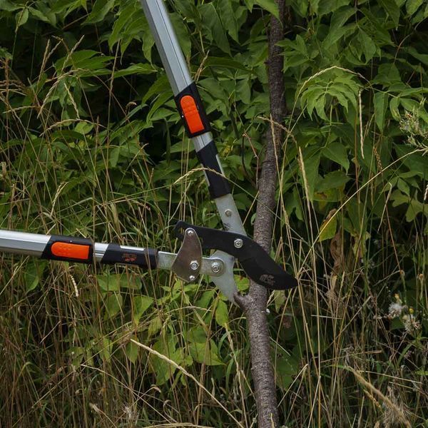 Сучкорез плоскостной телескопический храповый алюминиевые рукоятки 700-874мм FLORA (5022374) 5022374 фото