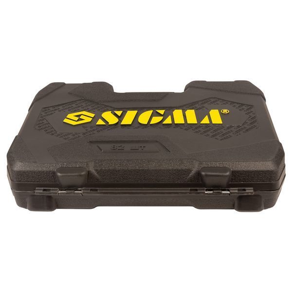 Набір торцевих насадок і біт 1/4", 1/2" 82шт CrV mid SIGMA (6001551) 6001551 фото