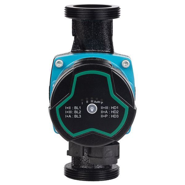 Насос циркуляционный энергосберегающий 5-90Вт Hmax 8м Qmax 73л/мин &Oslash;2" 180мм + гайки &Oslash;1&frac14;" AQUATICA GPA32-8/180 III (774064) 774064 фото