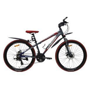 Велосипед SPARK TRACKER (колеса - 26'', алюминиевая рама - 13'') жемчужный темно-графитовый 197978 фото