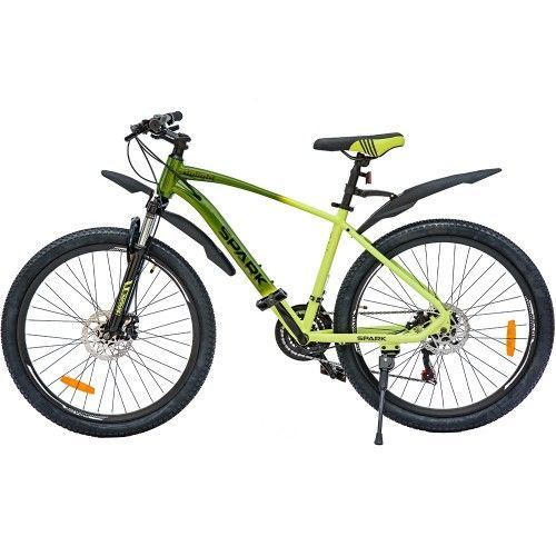 Велосипед SPARK DELIGHT (колеса - 26", алюмінієва рама - 17") зелений із салатовим 218775 фото