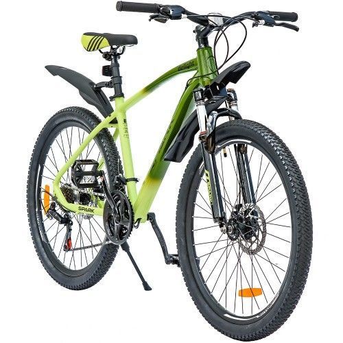 Велосипед SPARK DELIGHT (колеса - 26", алюмінієва рама - 17") зелений із салатовим 218775 фото