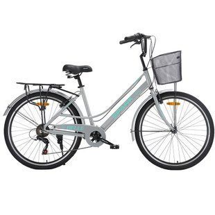 Велосипед SPARK CITY BELLE (колеса - 26", алюмінієва рама - 17") сірий 240000 фото