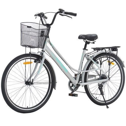 Велосипед SPARK CITY BELLE (колеса - 26", алюмінієва рама - 17") сірий 240000 фото
