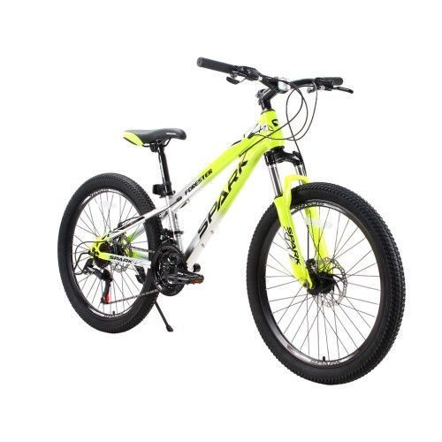Велосипед SPARK FORESTER JR. (колеса - 24", стальная рама - 11") желтый с серым 224693 фото