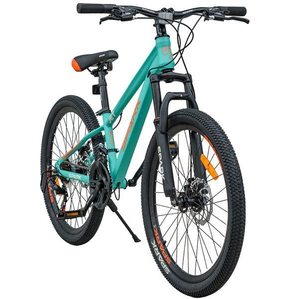 Велосипед SPARK JET (колеса - 24", сталева рама - 11") бірюзовий (м) 238396 фото