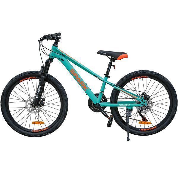 Велосипед SPARK JET (колеса - 24", сталева рама - 11") бірюзовий (м) 238396 фото