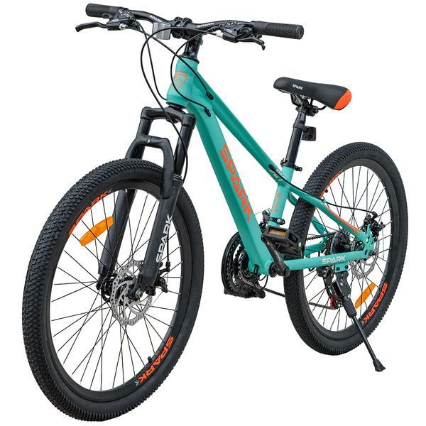 Велосипед SPARK JET (колеса - 24", сталева рама - 11") бірюзовий (м) 238396 фото