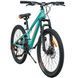Велосипед SPARK JET (колеса - 24", сталева рама - 11") бірюзовий (м) 238396 фото 2