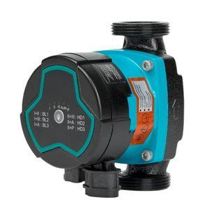 Насос циркуляційний енергозберігаючий 5-25Вт Hmax 4м Qmax 47л/хв &Oslash;1&frac12;" 130мм + гайки &Oslash;1" AQUATICA GPA25-4/130 III (774042) 774042 фото