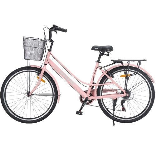 Велосипед SPARK CITY BELLE (колеса - 26", алюмінієва рама - 17") персиковий 240001 фото