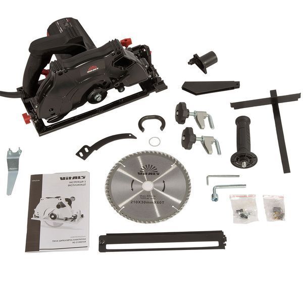 Пила циркулярна електрична Vitals Professional Rg 2120DTar 249440 фото