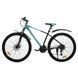 Велосипед SPARK NOVA (колеса - 29", сталева рама - 19") бірюзовий з чорним 239256 фото 4