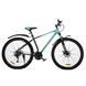 Велосипед SPARK NOVA (колеса - 29", сталева рама - 19") бірюзовий з чорним 239256 фото 1
