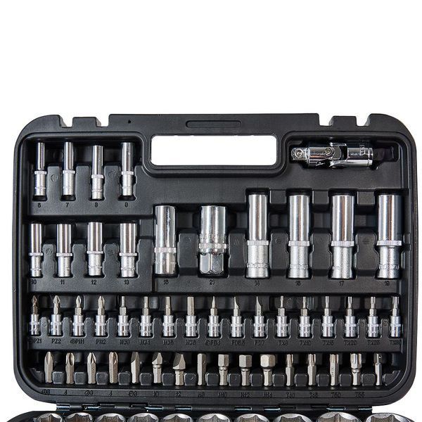 Набор головок торцевых 1/4&Prime; и 1/2&Prime; 94 предмета Vitals Master 186168 фото