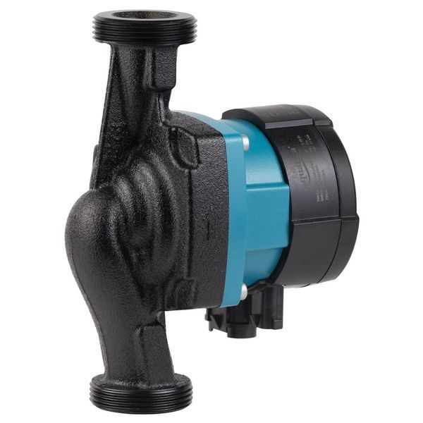 Насос циркуляційний енергозберігаючий 5-39Вт Hmax 6м Qmax 53л/хв &Oslash;1&frac12;" 180мм + гайки &Oslash;1" AQUATICA GPA25-6/180 III (774053) 774053 фото