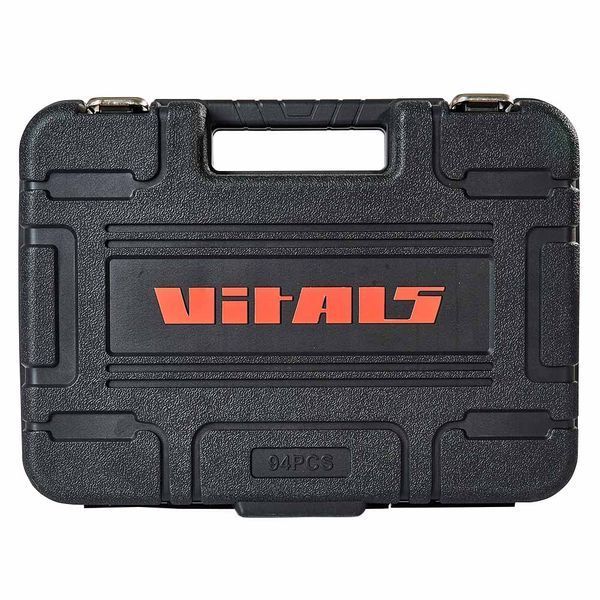 Набор головок торцевых 1/4&Prime; и 1/2&Prime; 94 предмета Vitals Master 186168 фото