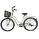 Велосипед SPARK CITY AURA (колеса - 26", сталева рама - 17") з кошиком холодно-сірий 240007 фото 3