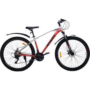 Велосипед SPARK BREEZE (колеса &ndash; 29", алюмінієва рама &ndash; 17") сірий з червоним 239210 фото