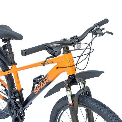 Велосипед SPARK PLEASURE (колеса - 24", алюмінієва рама - 12") сірий 222943 фото