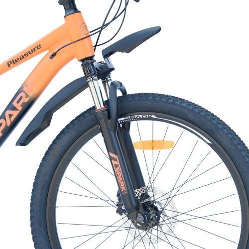 Велосипед SPARK PLEASURE (колеса - 24", алюмінієва рама - 12") сірий 222943 фото