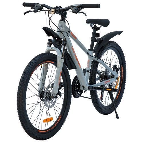 Велосипед SPARK PLEASURE (колеса - 24", алюмінієва рама - 12") сірий 222943 фото