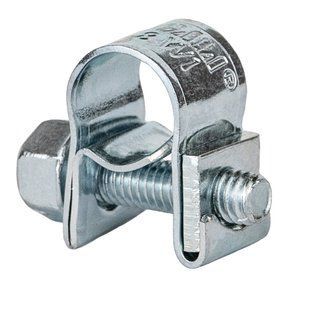 Хомут силовой оцинкованный Mini 9мм &Oslash;6-8мм 50шт SIGMA (2507521) 2507521 фото