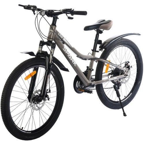 Велосипед SPARK LINK (колеса - 24", стальная рама - 11") серый 239218 фото