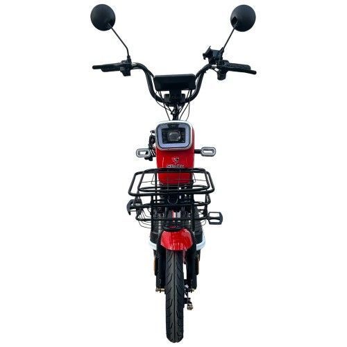 Електроскутер SPARK Електровелосипед BLOOM 14" 48V/400W/12Ah Темно-червоний 246423 фото